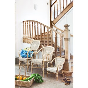 Fauteuil enfant en rotin swan