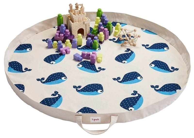 3 sprouts - Tapis de jeu baleine