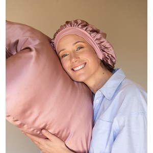 Bonnet de nuit en soie made in france