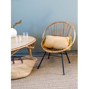 Ernest, le fauteuil en rotin n°75