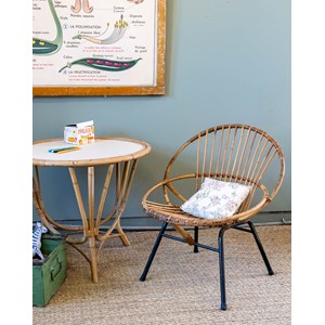 Ernest, le fauteuil en rotin n°74