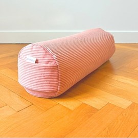 Bolster - coussin de yoga rose poudré