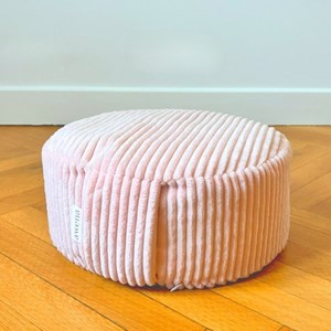 Zafu - coussin méditation rose pastel