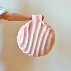 Zafu - coussin méditation rose pastel