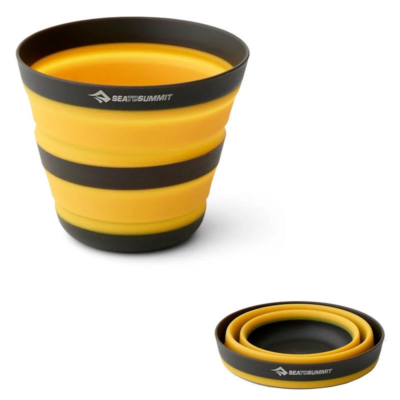 Tasse pliable sea to summit frontier collapsible cup jaune