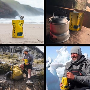 Repas déshydraté firepot macaroni aux l