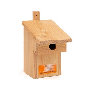 Nichoir balcon pour mésanges, en pin dou