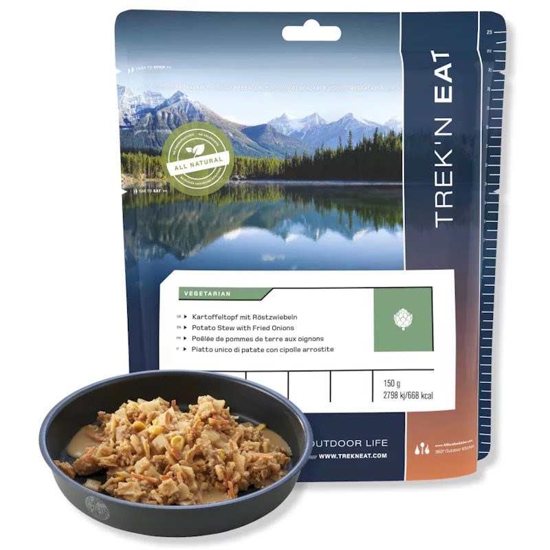 Repas lyophilisé trek'n eat poêlée de p