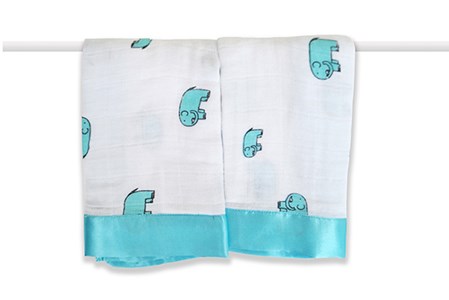 Lot de 2 doudous elephant aden + anais