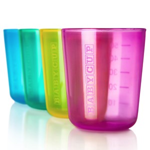Lot de 4 mini-tasses graduées babycup