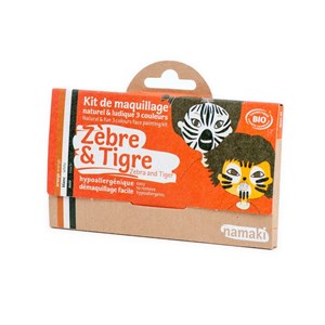 Kit de maquillage 3 couleurs zèbre et ti