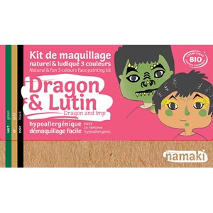 Kit de maquillage 3 couleurs dragon