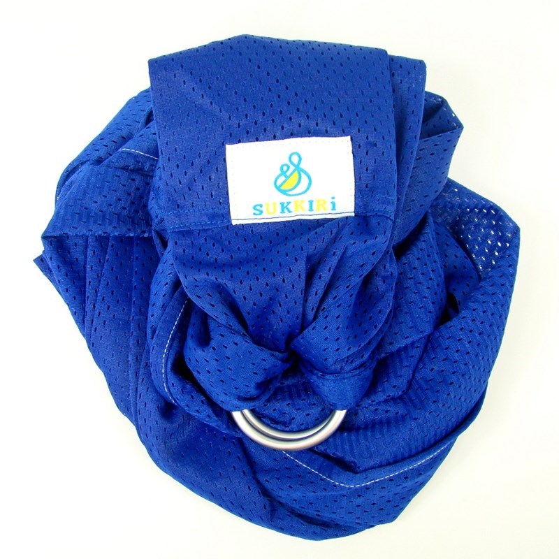 Lucky france - Porte-bébé sling sukkiri bleu électrique
