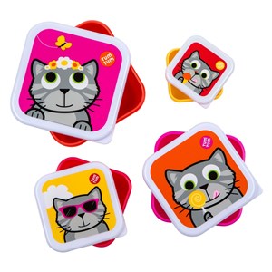 Lot de 4 boites gigognes bluebell tumtum