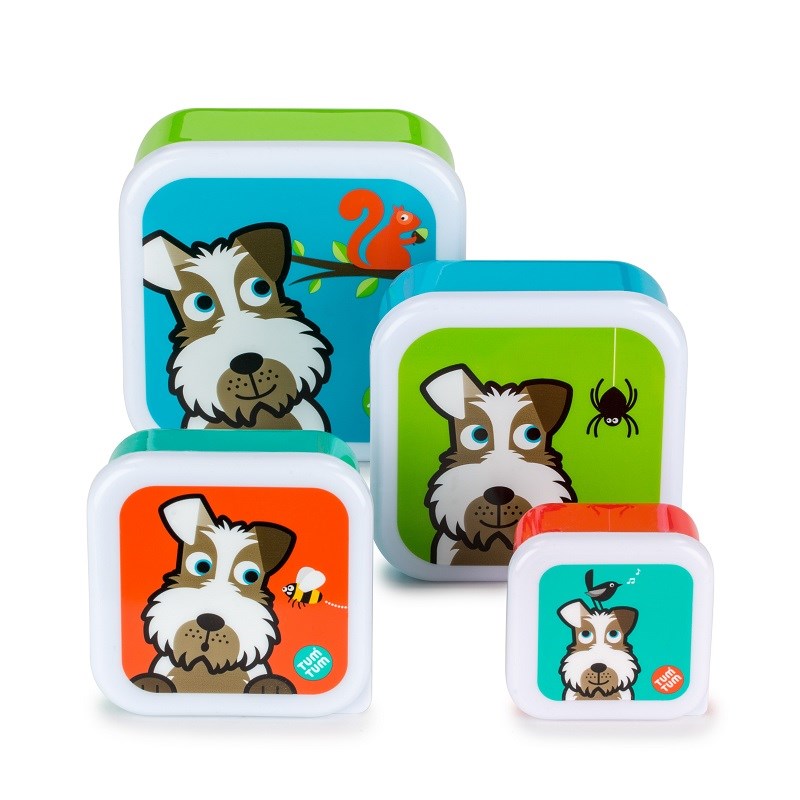 Tumtum - Lot de 4 boites gigognes scruff tumtum