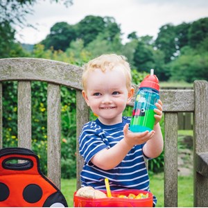 Gourde avec paille bugs tumtum