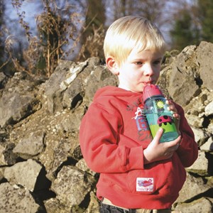 Gourde avec paille bugs tumtum