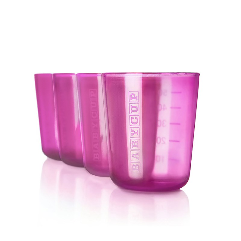 Babycup - Lot de 4 mini-tasses graduées babycup