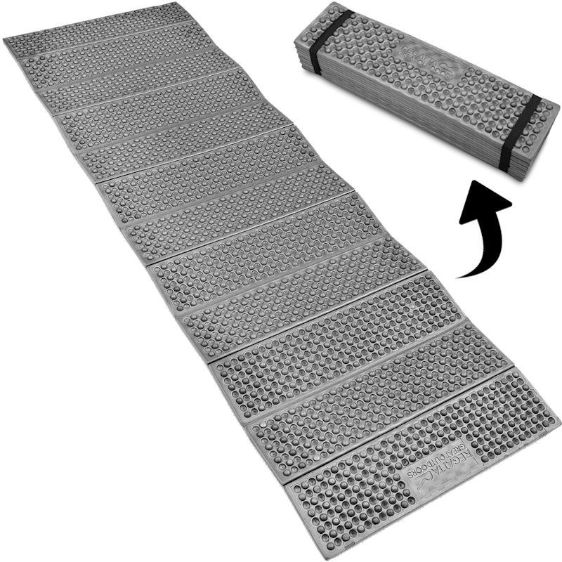 Matelas mousse regatta napa folding sleep mat gris
