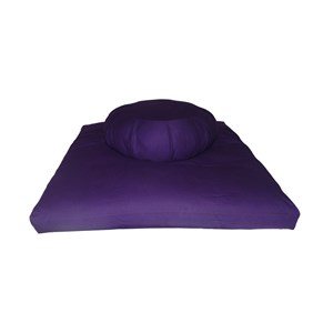Set zafu + zabuton confort plus violet