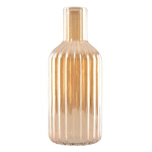 Carafe dorée 10.5x25.5cm