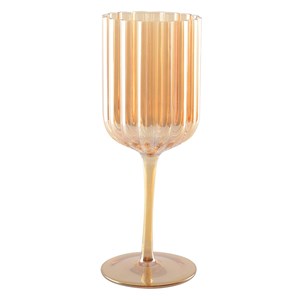 Verres à vin doré - lot de 6
