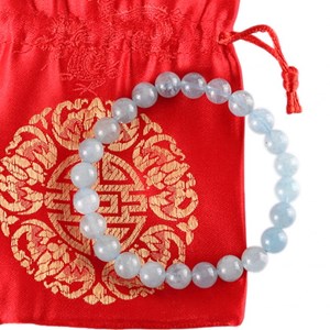 Bracelet en aigue marine