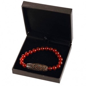 Bracelet tibetain dzi - 9 yeux