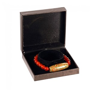 Bracelet tibetain dzi - 9 yeux