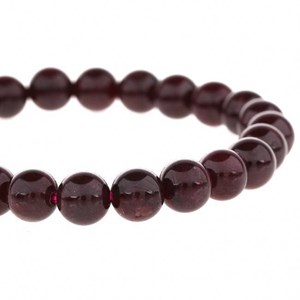 Bracelet perles de grenat