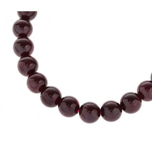 Bracelet perles de grenat