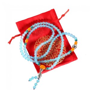 Bracelet-collier mala - agate