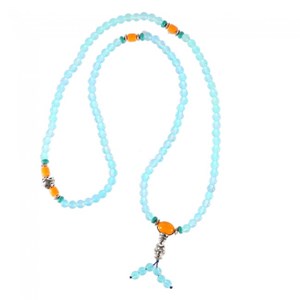 Bracelet-collier mala - agate