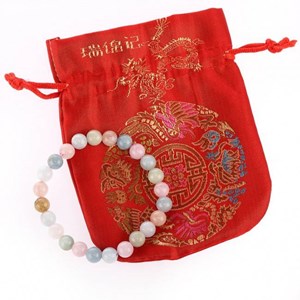 Bracelet perles de béryl