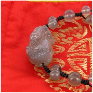 Bracelet pixiu en agate