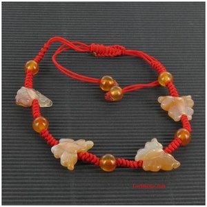 Bracelet papillons d'agate