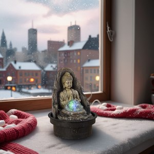 Fontaine d'intérieur bouddha peace