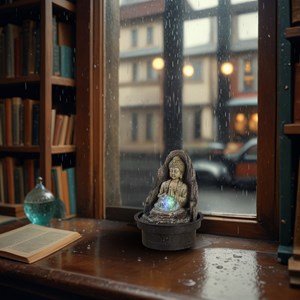 Fontaine d'intérieur bouddha peace