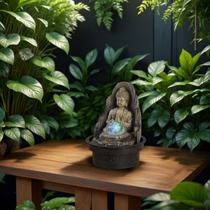 Fontaine d'intérieur bouddha peace