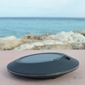 Diffuseur sans fil solwheel noir