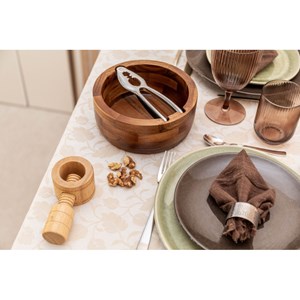 Bol en bois avec casse-noix