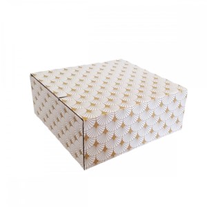 Coupe à fruits sur pied dorée et bleue