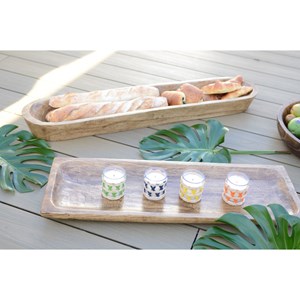 Plateau décoratif en bois