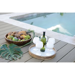 Coupe décorative en bois