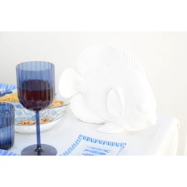 Poisson blanc décoratif
