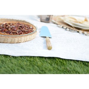 Plat à tarte en rotin