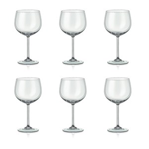 Verres à vin 350ml peony - lot de 6