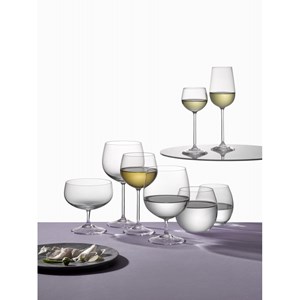 Verres à eau bas 380ml peony - lot de 6