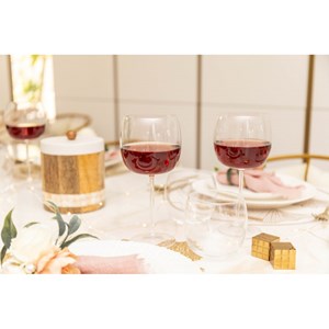 Verres à vin 490ml uni boule - lot de 6