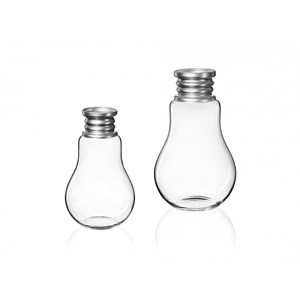 Vase ampoule h36 d21.5cm